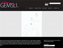 Tablet Screenshot of gemslilingerie.com